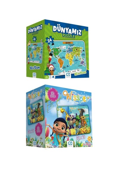 Ca Games 2'Li Yer Puzzle Seti (5025-5066)