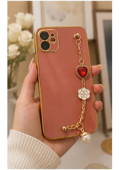 Iphone 11 Uyumlu Kırmızı Elden Tutmalı Slikon Kılıf Kırmızı 1