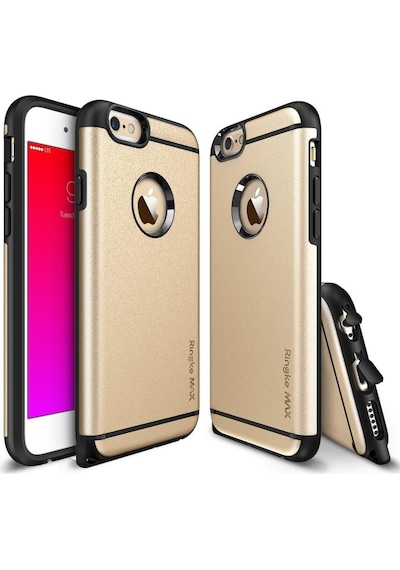 Ringke Max Apple Uyumlu iPhone 6s Plus/ 6 Plus İle Kılıf Royal Gold