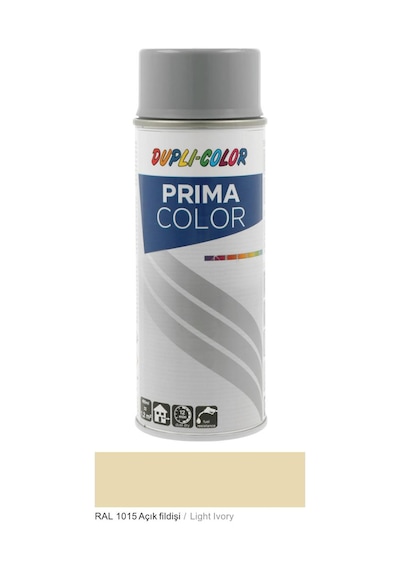 Prima Sprey Boya Açık Fildişi Light Ivory Ral 1015 - 400 Ml 1015 Açık Fildişi/light Ivory