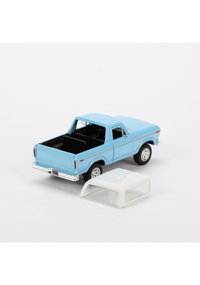Motormax 1:24 1978 Ford Bronco Diecast Model Araba Mavi