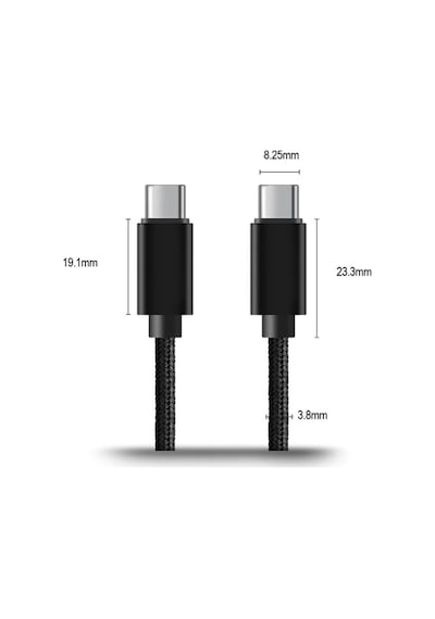 65w 2 Metre Type-c Uzun Hızlı Şarj Data Kablosu Akım Korumalı Kablo For Xiaomi Samsung Oppo Uyumlu