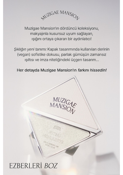 Muzıgae Mansıon Fitting Highlighter Gorgeous Altın