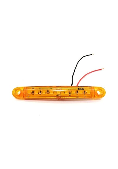 Ahmet Otomotiv 10 Adet 9 Ledli Parmak Led Lamba Sarı 12V-24V