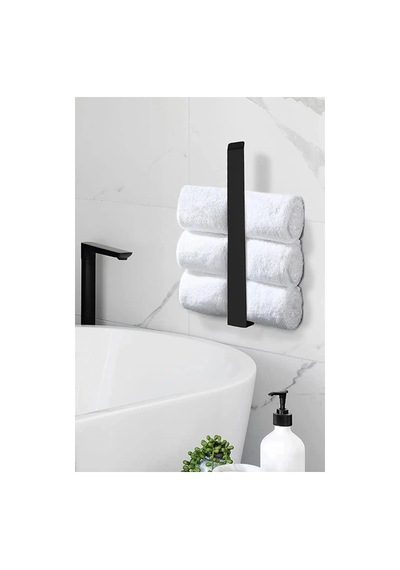 Metal Mat Siyah Havluluk Renkli