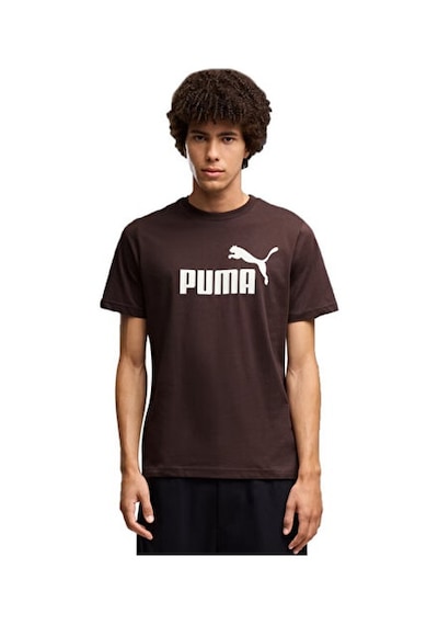Puma Ess No. 1 Logo Tee Erkek Günlük Tişört 68253333 Kahverengi