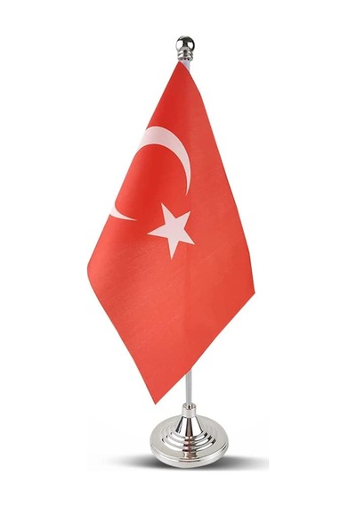 Mflagperft Türkiye Bayrağı Türk Masa Masası Küçük Mini Bayraklar Dekorasyonları Diğer