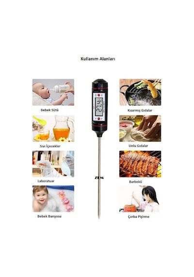 Zem Digital Mutfak Termometre