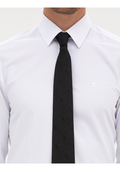 Pierre Cardin Beyaz Slim Fit Uzun Kollu Basic Gömlek 50325338-vr013