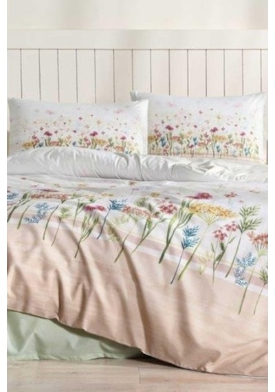 Özdilek Nev Spring Garden Nevresim Takımı Çift Kişilik Somon Diğer
