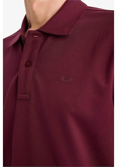Defacto Nefes Alabilen Polo Tişört F9769ax26spbr34 Bordo-br34
