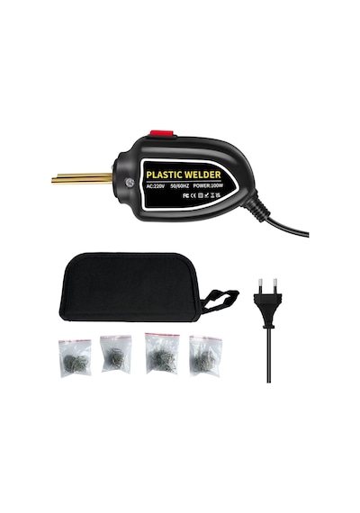Valkyrie 100w Çantalı 600 Uçlu Plastik Kaynak Makinesi Araba Tampon Led Işıklı Xcer-110