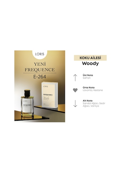 Loris E-264 Frequence Erkek Parfüm EDP 50 ML