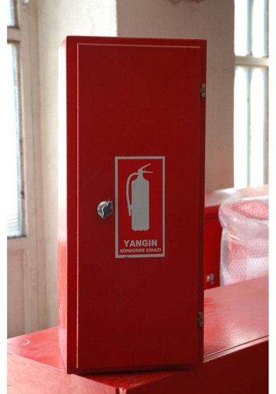 Metal Yangın Tüpü Dolabı Tüp Hariç Ev Araç Ofis İş Yeri İçin 6 Kg