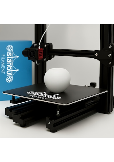 İstanbul Filament 3d Baskı Pla Filament Beyaz 1 Kg Ø 1,75mm 0,05 Mm Bambu Lab Uyumlu 1.75mm