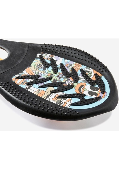 Oxelo Waveboard - Başlangıç Seviyesi - 100 Stickers Çok Renkli