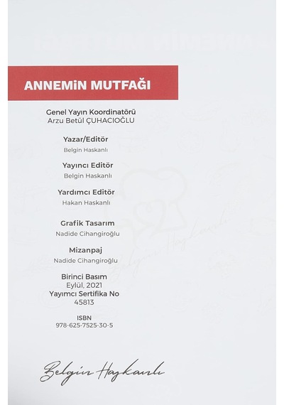 Annemin Mutfağı: Geleneksel Ev Yemekleri - Adım Adım Anlatımlı Tarifler