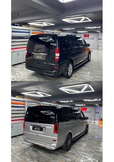 Mercedes V Klass Vito Viano 2006-2015 Uyumlu 2023 Maybach Yükseltme Dönüşüm Body Kit Seti-hazır Stok