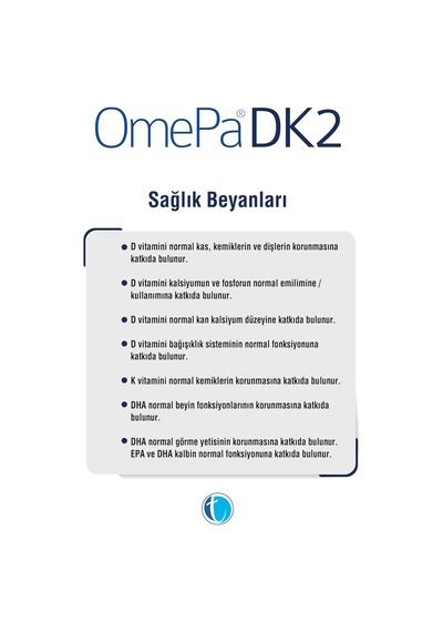 Dk2 Omega 3 & Vitamin D & Menaq7 50 Yumuşak Kapsül