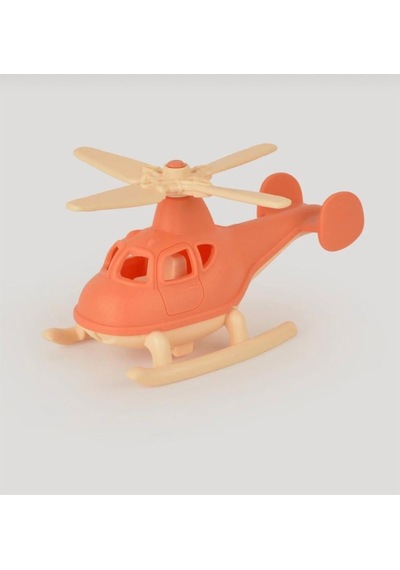 TıfılToys İlk Helikopterim Turuncu Güvenli Eğitici Turuncu 15 Cm Oyuncak Helikopter