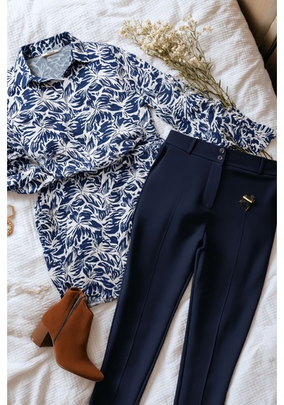 Hanezza Modayı Yakalayın: Kadın Büyük Beden Navy Blue Desenli Pamuklu Vis0kon Kumaş Gömlek / Tunik Mavi - 243891992 Mavi Hanezza Modayı Yakalayın: Kadın Büyük Beden Navy Blue Desenli Pamuklu Vis0kon Kumaş Gömlek / Tunik Mavi - 243891992 Mavi