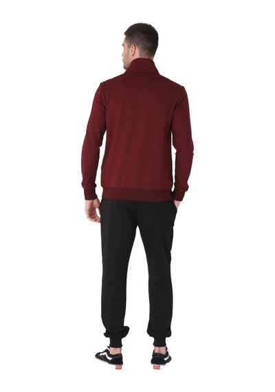 D's Damat 224007 Erkek 5'li Eşofman Pijama Takım Seti Bordo