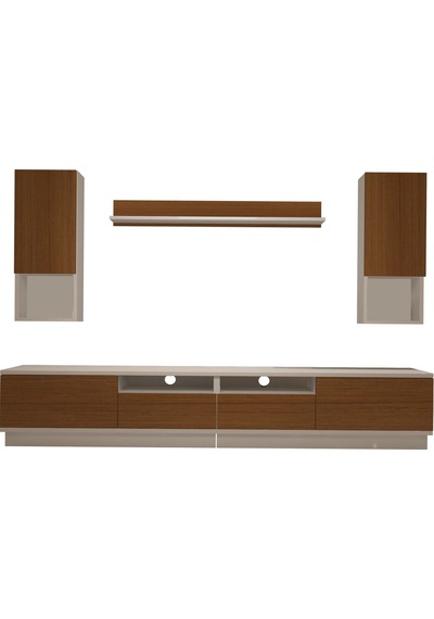 Decoraktiv Trendstyle 5220das Slm Tv Ünitesi Tv Sehpası Beyaz - Ceviz
