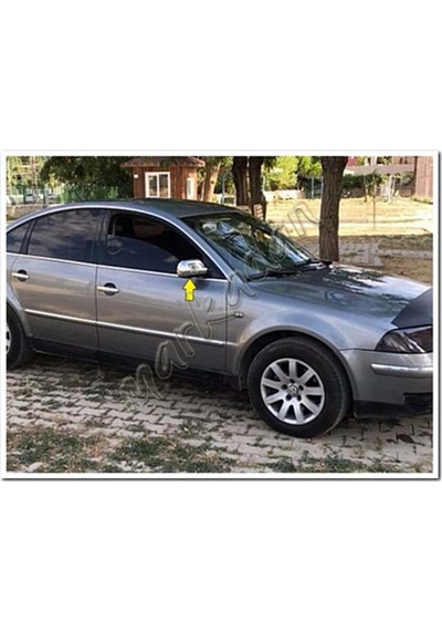 Vw Passat 3b Krom Ayna Kapağı 1997 - 2004 2 Parça Abs Krom