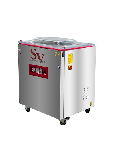 Sönmez Vakum Geniş Hazne 50 65 Çift Çene Vakum Makinesi