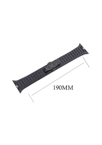 Ekılıf - Apple Uyumlu  Watch 42mm - Kordon Seramik Kordon Krd-16 - Beyaz