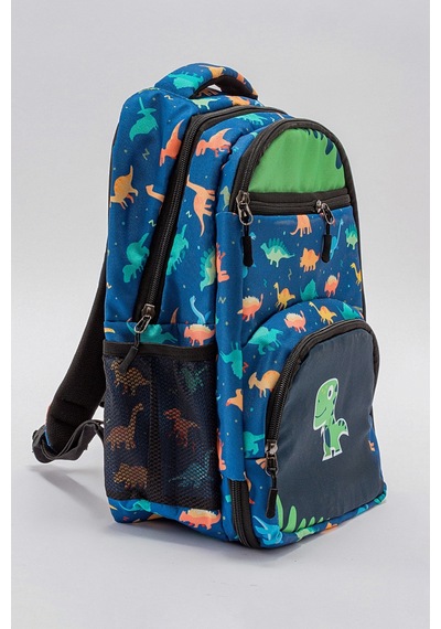 Mnpc Unisex Çocuk Dino Okul Çantası 23x5n9772734