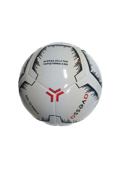 Avessa Zl-100 Zilli Futbol Topu Görme Engelliler Için + Pompa Beyaz