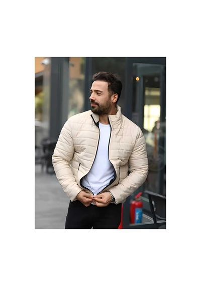 Genel Markalar Onurmen Yeni Sezon Preminyum Kalite Kışlık Modeller Bej Bej