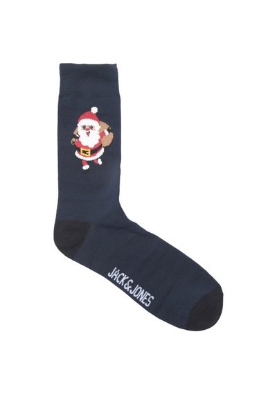 Jack & Jones Jacsanta Xmas Socks Giftbox Erkek Lacivert Çorap - 12221911