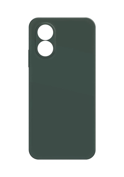 Newface - 850 - Oppo A38 Kılıf First Silikon - - Csmo-tex - Koyu Yeşil