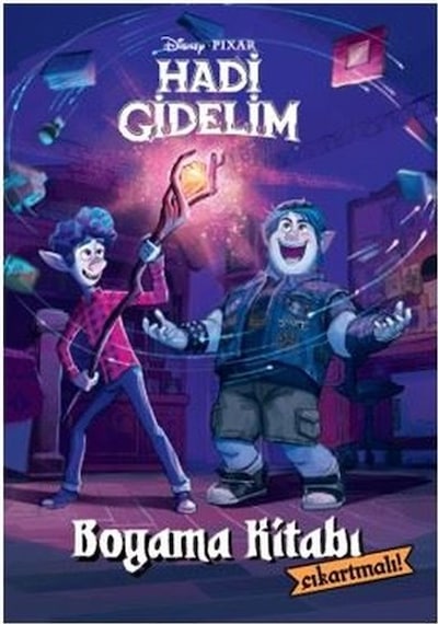 Disney Pixar Hadi Gidelim - Çıkartmalı Boyama Kitabı- Doğan ve Egmont Yayıncılık