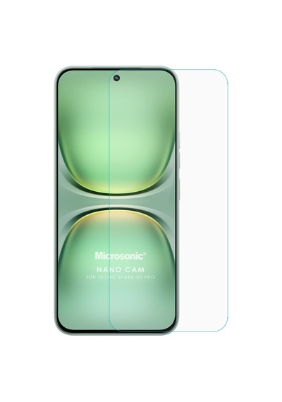 Microsonic Tecno Spark 40 Pro Nano Glass Cam Ekran Koruyucu