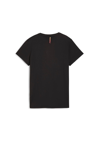 Puma Run Favroites Ff Graphic Tee Kadın T-shirt-siyah
