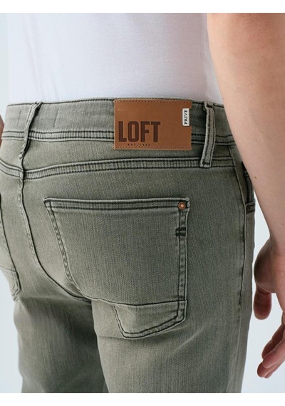 Rıcardo Prıve Lıght Green Wash Erkek Jean Pantolon Lf2036187 Gri