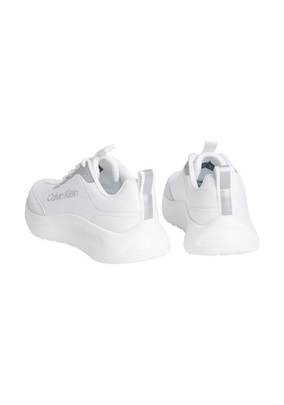 Calvin Klein Kadın Light Eva Runner Nyl-sue Ayakkabı Hw0hw0314905y Beyaz