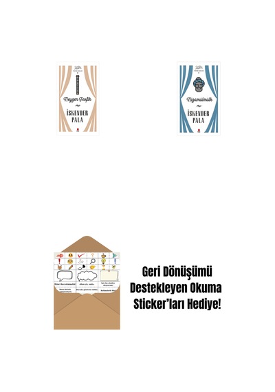 Neyzen Tevfik Ciltli + Nizamülmülk Ciltli + Okuma Sticker'ları