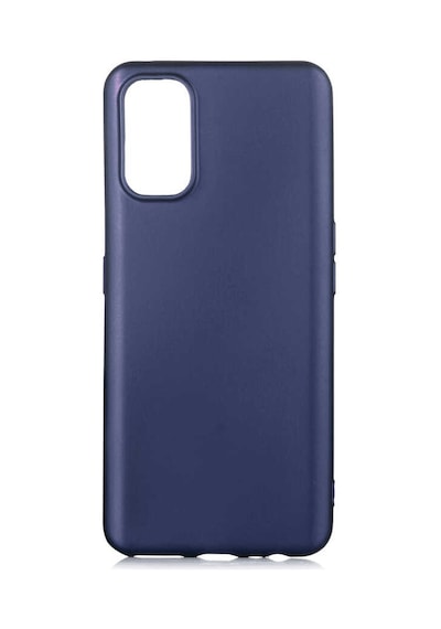 Realme 7 Pro Kılıf Zore Premier Silikon Kapak Lacivert