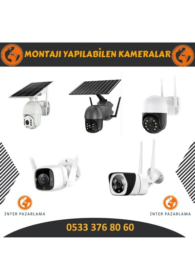 İnter Tekli Kamera Montaj Konsolu 1.5 Metre 150 Cm