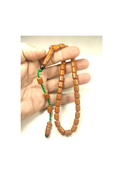 İskeçe Tesbih Exclusive Muhammed Dabbas Usta Eseri İmzalı Renk Almaya Başlamış Sıkma Kehribar 6006 İskeçe Tesbih Exclusive Muhammed Dabbas Usta Eseri İmzalı Renk Almaya Başlamış Sıkma Kehribar 6006
