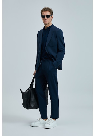 Lufian Asel Erkek Spor Blazer Ceket 111140170 Lacivert
