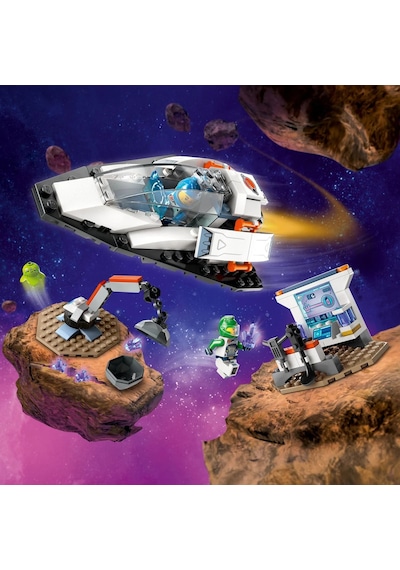 LEGO® City Uzay Gemisi ve Asteroit Keşfi 60429 4+ Yaratıcı Oyuncak Yapım Seti - 126 Parça