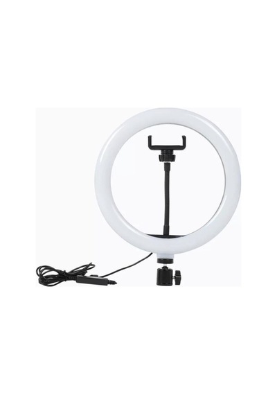 12 Inch Youtuber Video Oda Çekimleri Için Ring Light Sürekli Beyaz Led Işık Halka Led Lamba