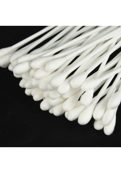 Eküvyon Çubuğu Non Steril Plastik Pamuklu 15 Cm 100 Adet