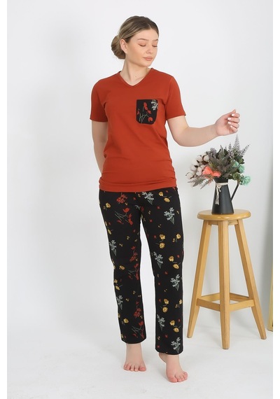 Akbeniz Kadın Kısa Kol Pamuk Penye Pijama Takım Kremit 4214-kremit Kremit Akbeniz Kadın Kısa Kol Pamuk Penye Pijama Takım Kremit 4214-kremit Kremit