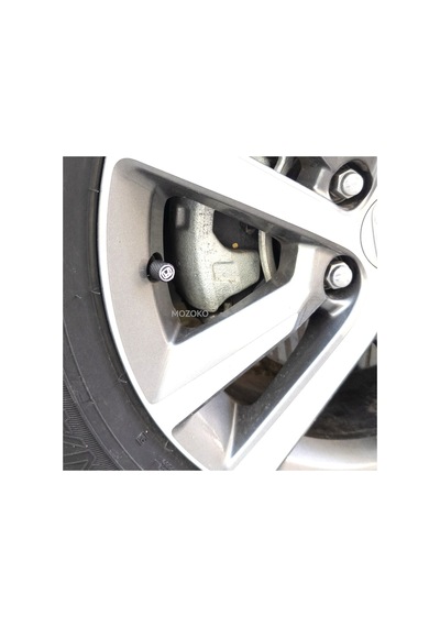 4 Adet Honda Logolu Siyah Plastik Sibop Kapağı, Isıya Dayanıklı Kaliteli Lastik Sibop Valf Kapağı